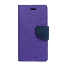 Mercury Fancy Diary Case Sony Xperia SP Casing Cover Flip - Ungu-Biru