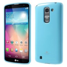Mercury Jelly TPU Soft Case LG G PRO 2 Casing Cover - Biru Muda