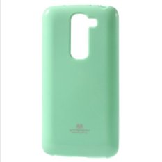 Mercury Jelly TPU Soft Case LG G2 Casing Cover - Mint