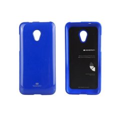 Mercury Jelly TPU Soft Case Oppo Find 5 Mini R827 Casing Cover - Biru Tua