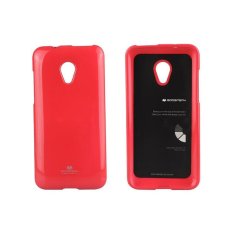 Mercury Jelly TPU Soft Case Oppo Find 5 Mini R827 Casing Cover - Pink Tua