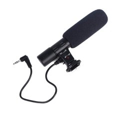 MIC-01 Digital Video Professional Studio/Stereo Shotgun Recording 3.5mm Microphone/Microfone for CANON NIKON PENTAX DSLR Camera (Intl)