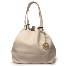 Michael Kors Colgate Large Grab Bag in Reversible Vanilla Leather and Suede I5ENMKX247V (Intl)