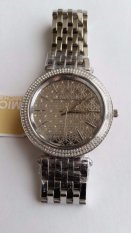 Michael Kors Darci Silver Dial Crystal Watch