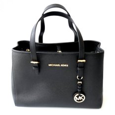 Michael Kors Jet Set East West Medium Tote - Black