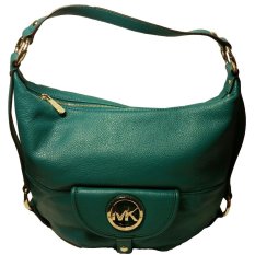 Michael Kors Large Leather Fulton Aqua Green Shoulder Handbag IW97958VVN0 (Intl)