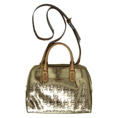 Michael Kors Purse Signature Large Satchel Crossbody In Pale Gold IFS000174133 (Intl)