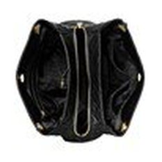 Michael Kors Susannah Large Shoulder Tote in BLACK I5MN63ZZQNO (Intl)