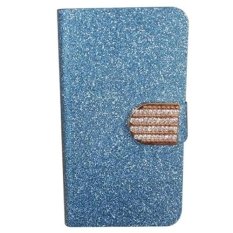 Microsoft / Nokia Lumia 520 Case Diamond Cover Casing - Biru