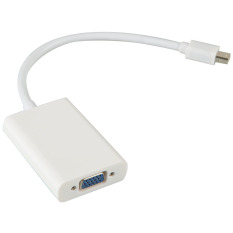 Mini DisplayPort to VGA HDTV Audio Video AV Cable Adapter FH5P for MacBook Pro - Intl
