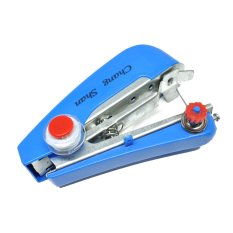Mini Manual Sewing Household Machines / Mesin Jahit - Biru