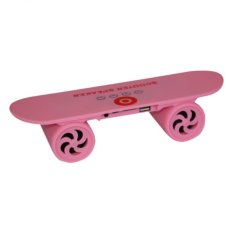 Mini Portable Wireless Bluetooth Speaker Amplifier Colorful lights HY-BT03 (Pink) - Intl