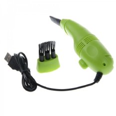 Mini USB Vacuum Keyboard Cleaner for Laptop Computer PC - Hijau