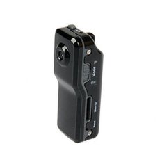 Minidiva Outdoor Sport Mini Wireless Ip Camera MD81S WiFi Mini DV DVR Spy Camera Hidden (Black) (Intl)