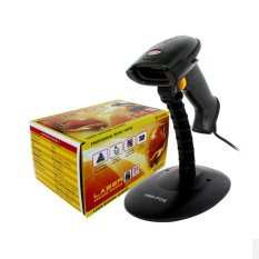 Minipos MP-6200A - Laser Barcode Scanner - Auto Scan - Auto Trigger - 32 Bit - Hitam