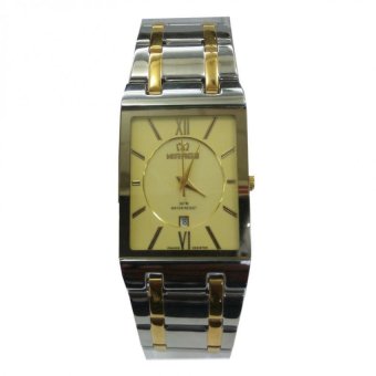 mirage jam tangan wanita silver plat hitam stainless mirage jam tangan wanita silver plat hitam stainless