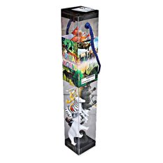 MOMO Toys Animal World Tabung D Isi 12 Pcs - Mainan Action Figure Animal World atau Mainan Hewan