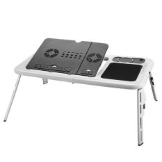 Moreno Meja Laptop Portable - Putih