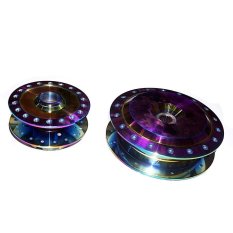 Mortech - Tromol Set Beat Depan & Belakang - Pelangi
