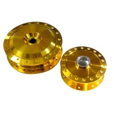 Mortech Tromol Set Beat FI Depan + Belakang Gold