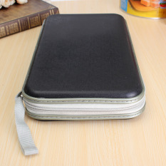 Multi Colors 80x Disc CD DVD Portable Storage Case Wallet Hard Box Bag Holder Black - Intl