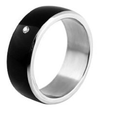 Multifunction Magic Smart NFC Ring for Android WP Mobile Phones Samsung Galaxy S4 S5 NOKIA HTC LG APP Lock Business Card Black Size 7#