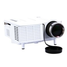 Multimedia Projector Home Cinema Theater PC AV VGA HDMI USB Fashion MINI HD LED 1080P- Intl