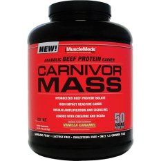 Musclemeds Carnivor Mass 5.7lbs - Suplemen Penambah Massa & Berat Badan - Rasa Chocolate