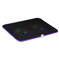 Mute exhaust fan 14 inch 15.6 wire USB PC Fan radiator (Purple) - Intl