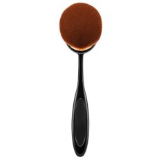 Natural Makeup Brushes New Big Oval Tooth Brush Style Foundation Makeup Air Brush Loose Powder Synthetic Hair Brush Big One (Intl)
