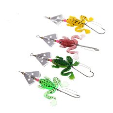 New Arrival t 9cm 6.2g Muticolor Frog Fishing Lures Hard Baits VIB - Intl