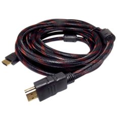 New-M Kabel HDMI 5 Meter Gold Plat - Merah