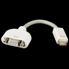 New Mini DVI to VGA Monitor Vedio Adapter Convertor Cable fit for Macbook - Intl