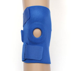 New Neoprene Knee Brace Support Practical Adjustable Velcro Strap Protector Blue (Intl)