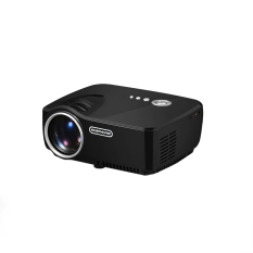 niceEshop LED Mini Portable Multimedia Home Theater Projector (Black, UK Plug) (Intl)