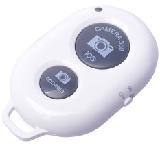 niceEshop White Bluetooth V3.0 Wireless Remote Control Autodyne Camera Shutter Controller For iPhone 4S 5C 5S iPad Android Smartphone (Intl)