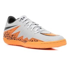 Nike Sepatu Futsal Hypervenom Phelon II IC 749898-080 Wolf Abu-abu Hitam Oranye