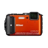 Nikon Coolpix AW 130 - 16MP - 5x Optical Zoom - Merah