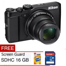 Nikon COOLPIX S9900 Digital Camera - Hitam + Gratis Screen Guard + Memory Card