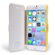 Nillkin Fresh Series Flip Leather Phone Case for iPhone 6 4.7 inch - Yellow