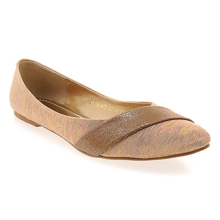 Noche Shoes Ballet Edith - Gold