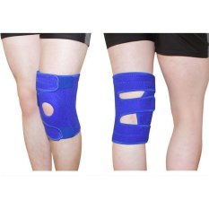 OEM Knee Support Pad Strap Brace Blue