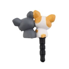 OH Puppy Dog 3.5mm Anti Dust Earphone Jack Plug Stopper Cap for Phone (Intl)
