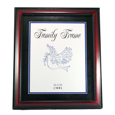OHOME Bingkai Foto ZZ-MS Family Frame - Merah