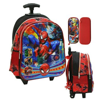 onlan marvel 5d timbul hologram tas trolley anak onlan marvel 5d timbul hologram tas trolley anak