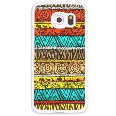 Online Best Digital National Pattern Hardback Case for Galaxy S6 edge (Multicolor)