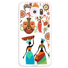 Online Best Digital National Pattern Hardback Case for Galaxy S6 edge (Multicolor)
