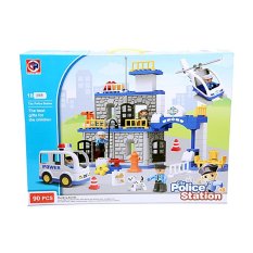 Otoys City Police Station Mainan Balok Lego 90 PCS - PA-G255701-188-111