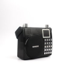 Outdoor Portable Voice Amplifier Sound Box USB Wireless FM Radio MP3 Player Loudspeaker With External Mini Speaker (Intl)