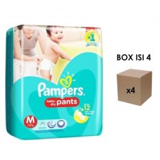 Pampers Baby Dry Pants M 30- 1 Karton isi 4